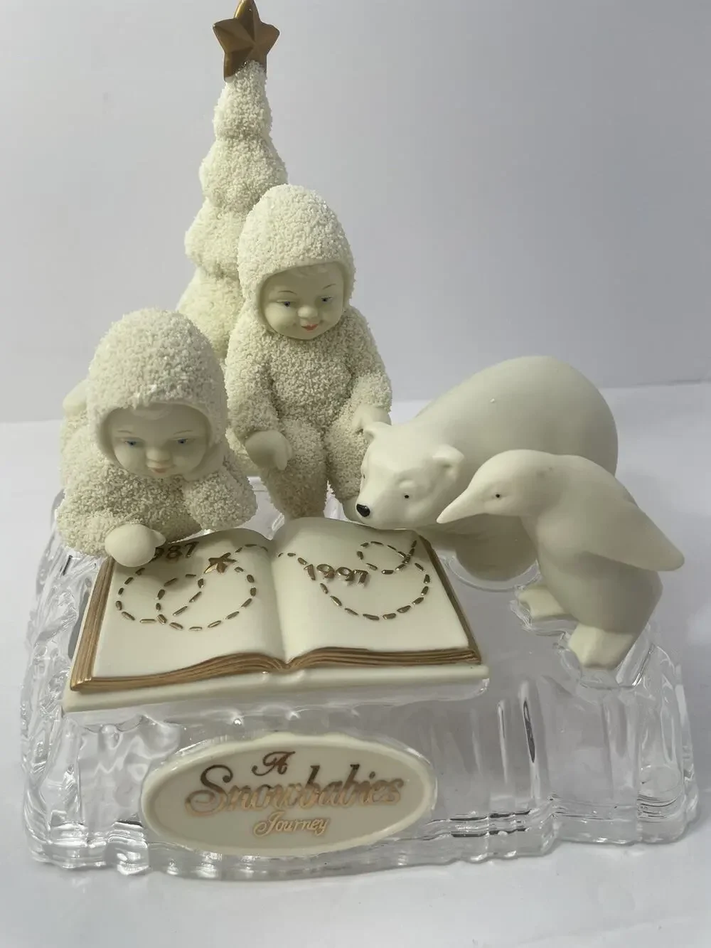 Snowbabies Let’s go see Jack Frost Journey Figurine Dept 56 1987-1997 w Box